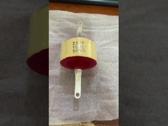 Kondensator ceramiczny o wysokiej częstotliwości 10KV 33PF stosowany w polu o wysokiej częstotliwości o wysokiej stabilności