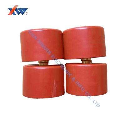 Dobra cena CT8-2 40kv 500pF kondensatory ultra wysokiego napięcia klamki drzwiowej skrutkowy kondensator ceramiczny końcowy stosowany do urządzeń sprzęgających w Internecie