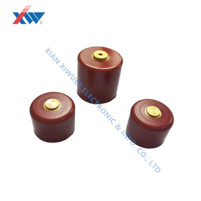 High-Voltage Doorknob Capacitor with Low Dissipation High Withstanding Voltage and High Insulation Resistance for Nondestructive Testing Equipment