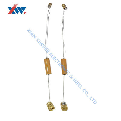 Kondensator ceramiczny wysokonapięciowy 12kV 125pF z małym terminalem wkładanym